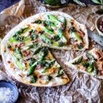 flammkuchen mit spargel