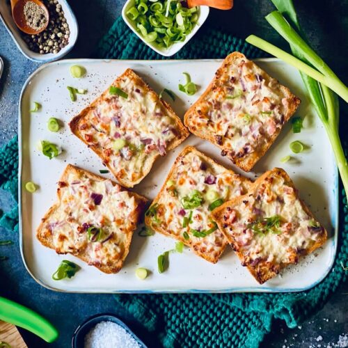 flammkuchen toast rezept