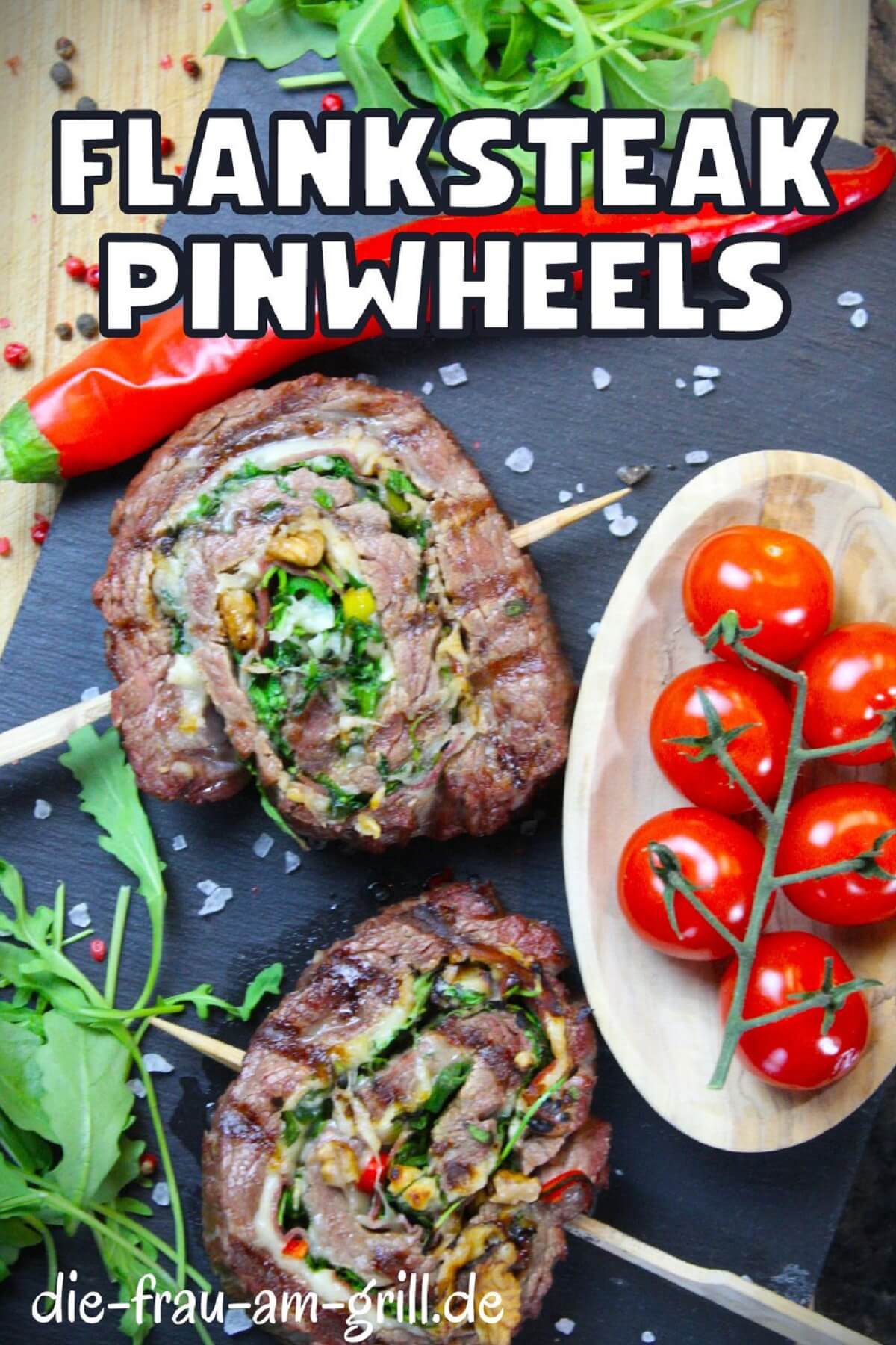 flank steak pinwheels