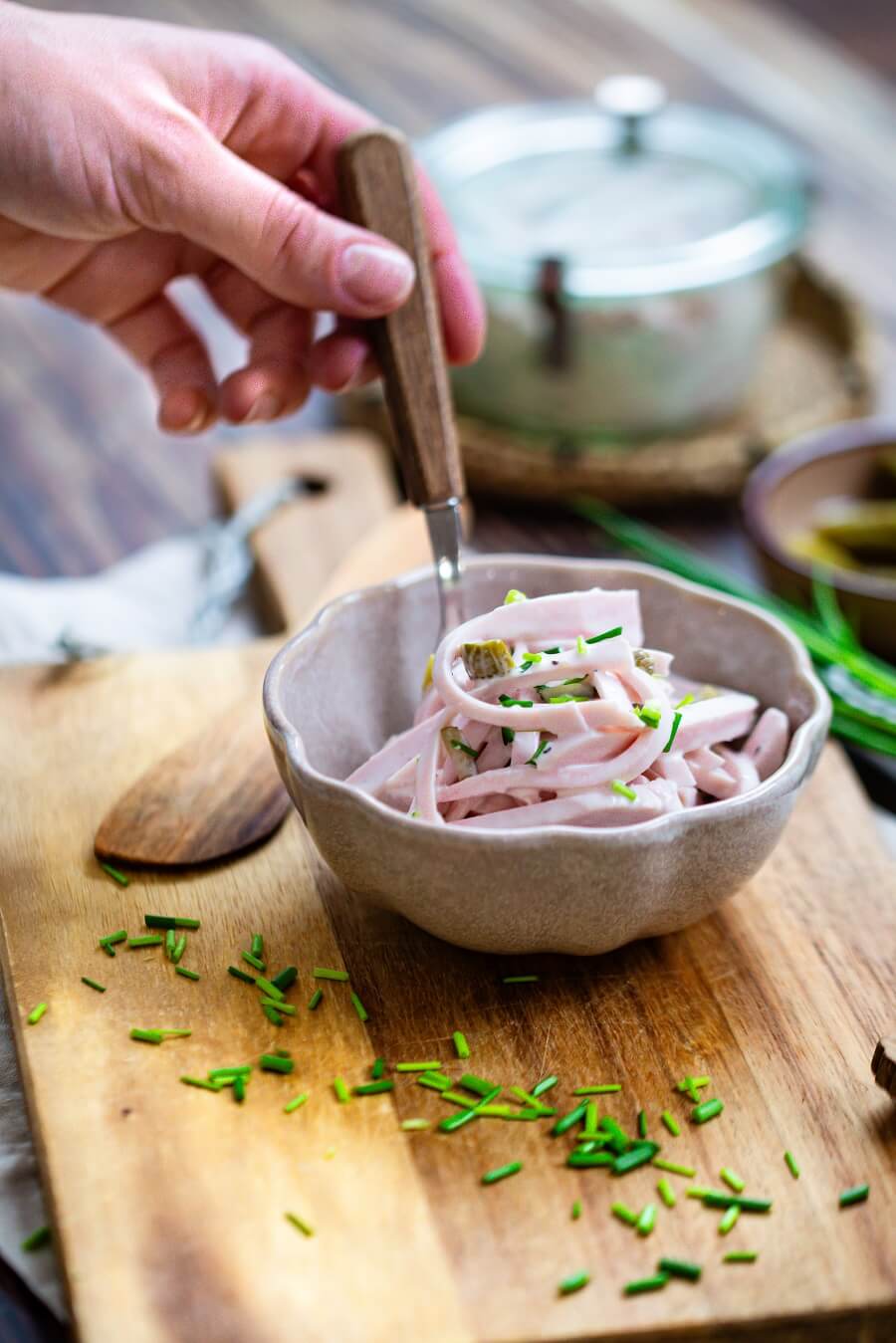 fleischsalat selber machen