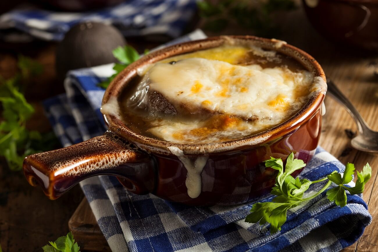 franzoesische zwiebelsuppe rezept