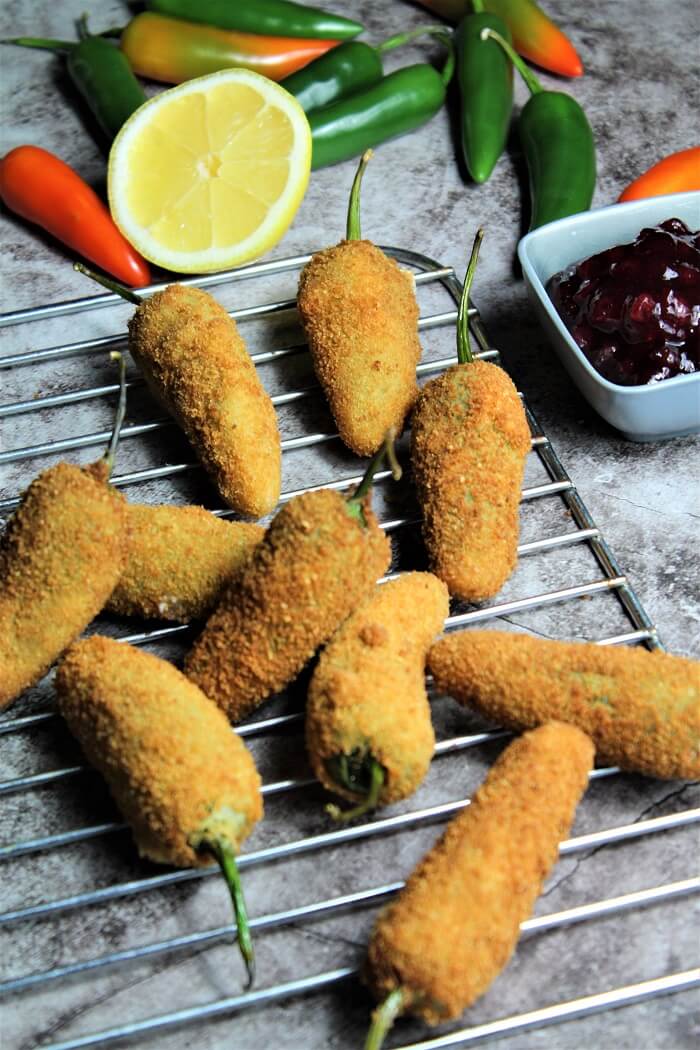 frittierte jalapenos - die frau am grill