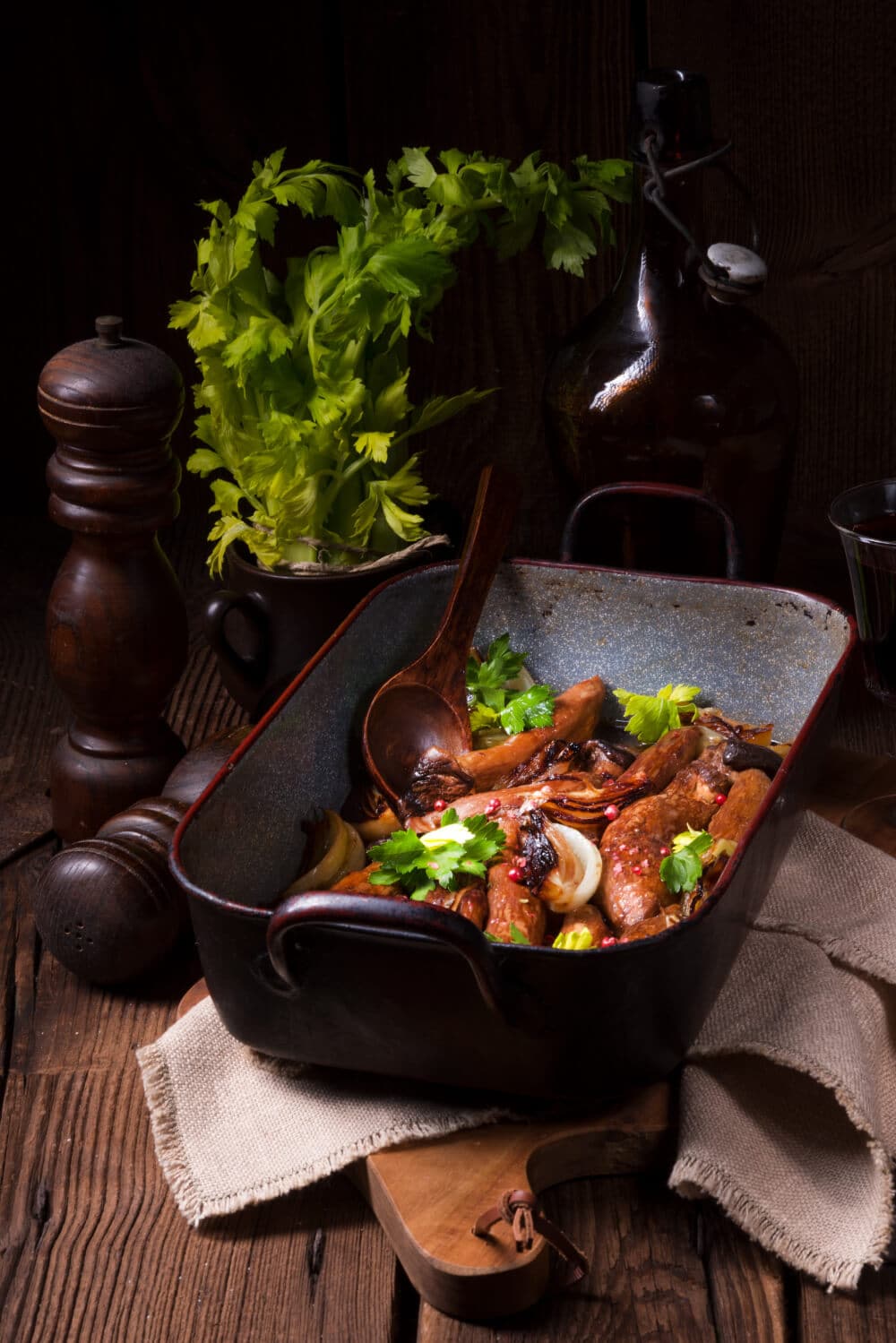 gebratene kraeutersaitlinge