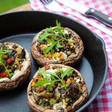 gefuellte champignons