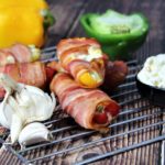 gefuellte paprika mit frischk&auml;se - rezept - die frau am grill