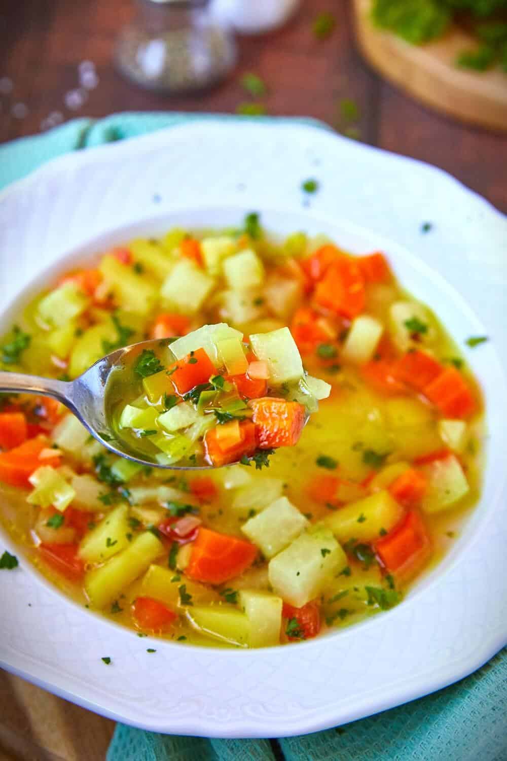 gemuesesuppe selber machen