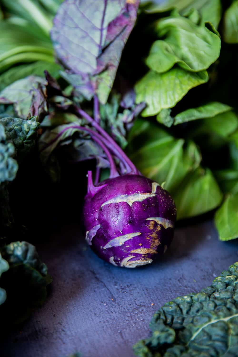 gesunder kohlrabi