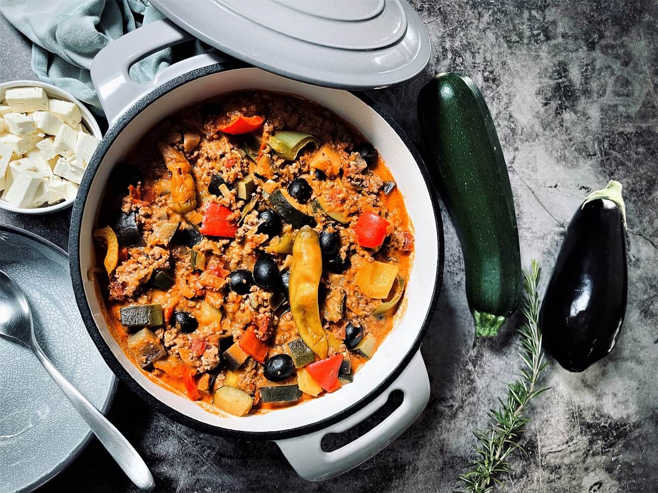 Griechischer Hackfleischeintopf