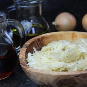 griechischer krautsalat rezept - die frau am grill