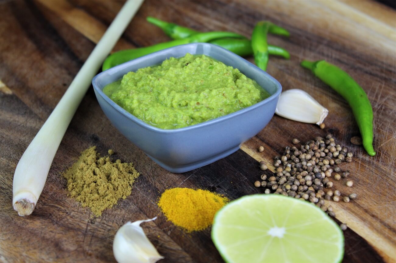 Grüne Currypaste selber machen