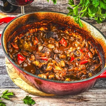 gulasch im backofen