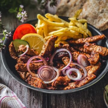 gyros pfanne