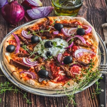 gyros pizza
