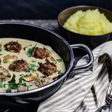 hackbaellchen pfanne - rezept - die frau am grill