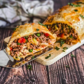 hackfleisch im blaetterteig