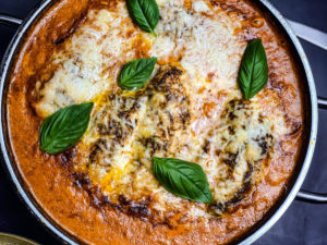 haehnchenbrust im backofen gratinieren