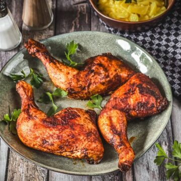 haehnchenschenkel grillen