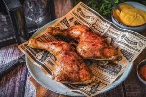 haehnchenschenkel heissluftfritteuse