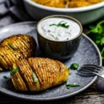 hasselback kartoffeln rezept - die frau am grill