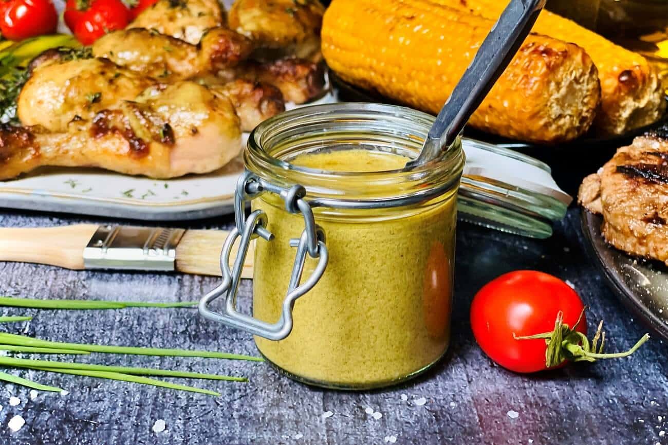 Honig Senf Marinade | für Fleisch, Fisch & Gemüse