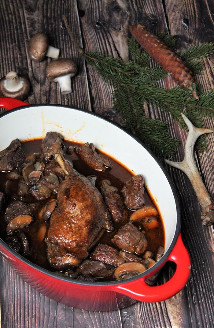 hubertustopf rezept- die frau am grill