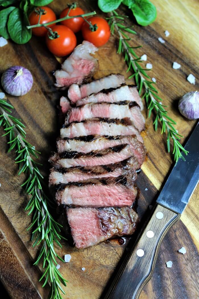 iberico nacken gegrillt - die frau am grill