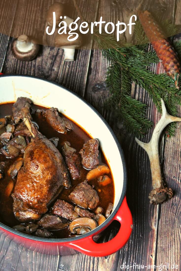 jaegertopf - pinterest - die frau am grill