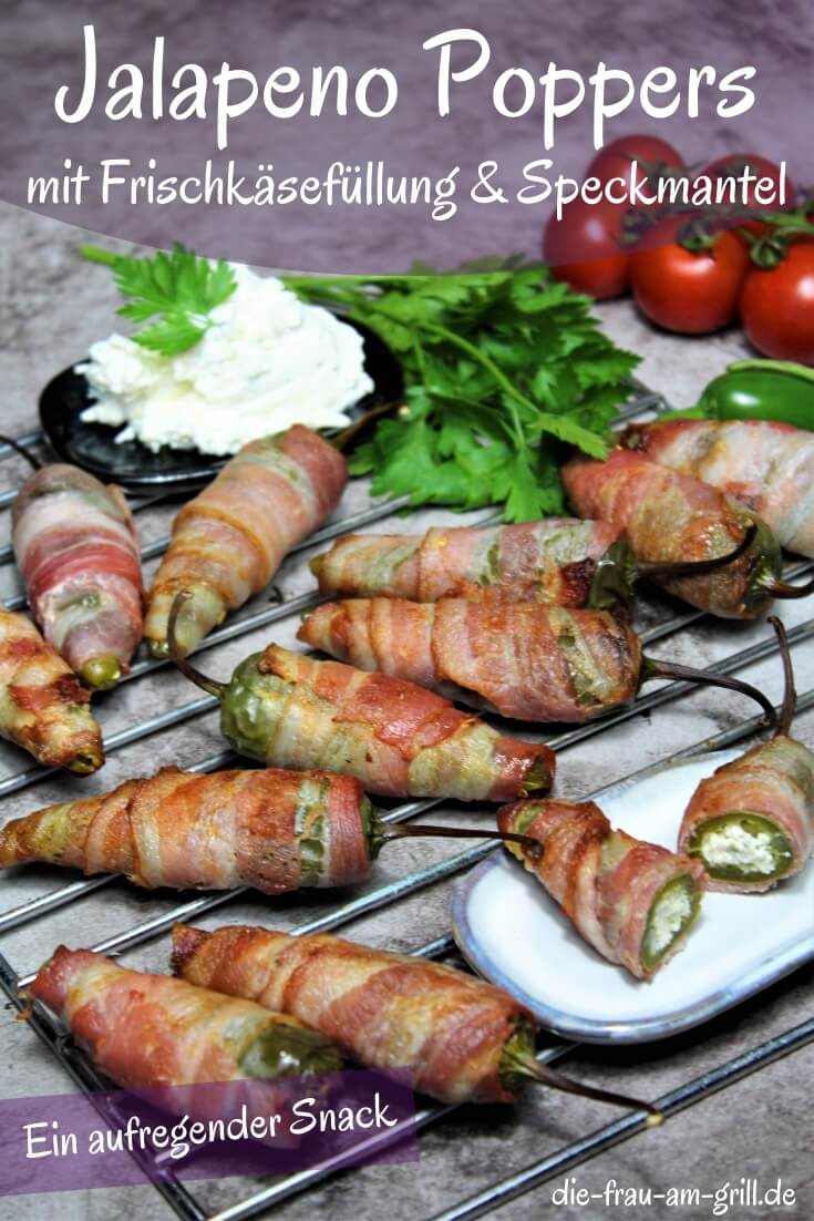 jalapeno mit frischk&auml;se - pinterest - die frau am grill