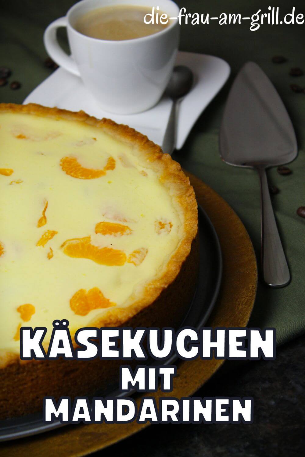 kaesekuchen mit mandarinen
