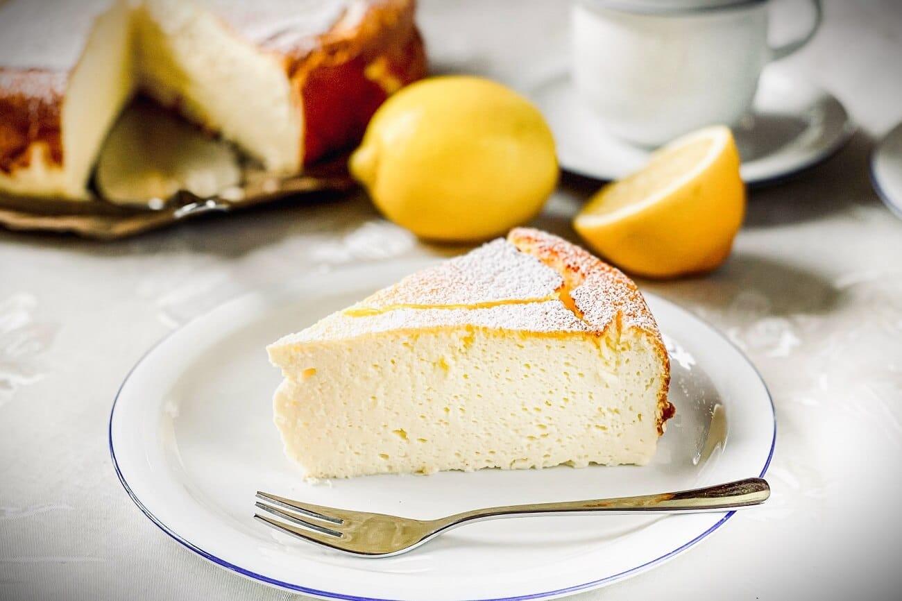 Käsekuchen ohne Boden | cremiger Klassiker
