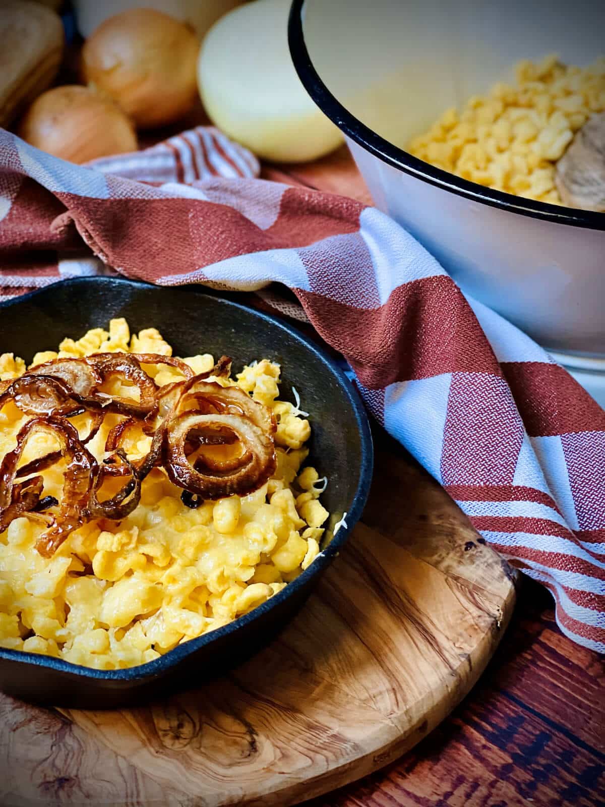 kaesespaetzle pfanne