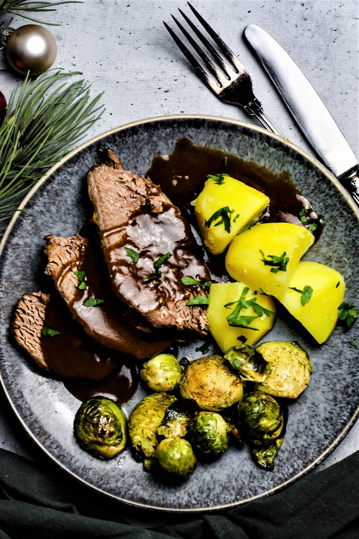 kalbstafelspitz mit kartoffeln