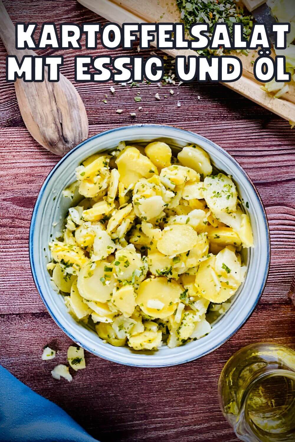 kartoffelsalat mit oel und essig