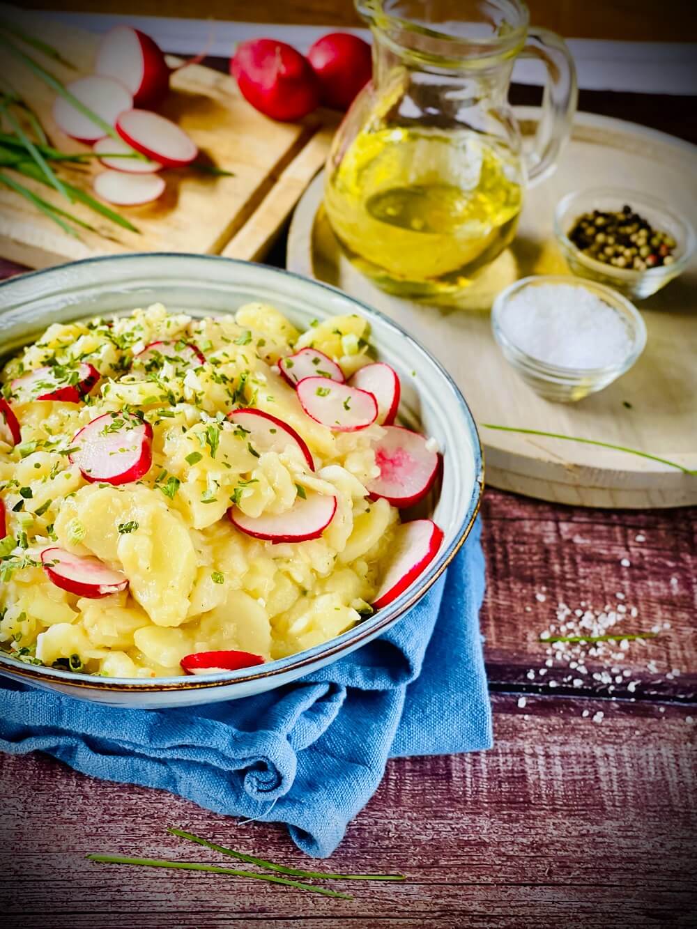 kartoffelsalat mit radi