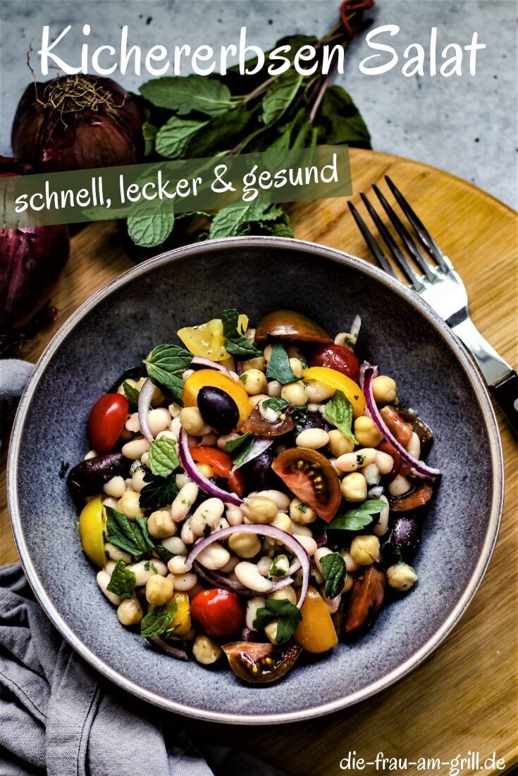 kichererbsen salat - pinterest - die frau am grill