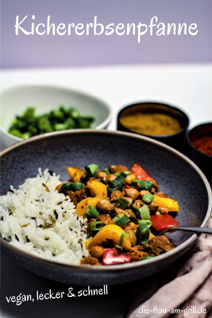 kichererbsenpfanne - pinterest - die frau am grill
