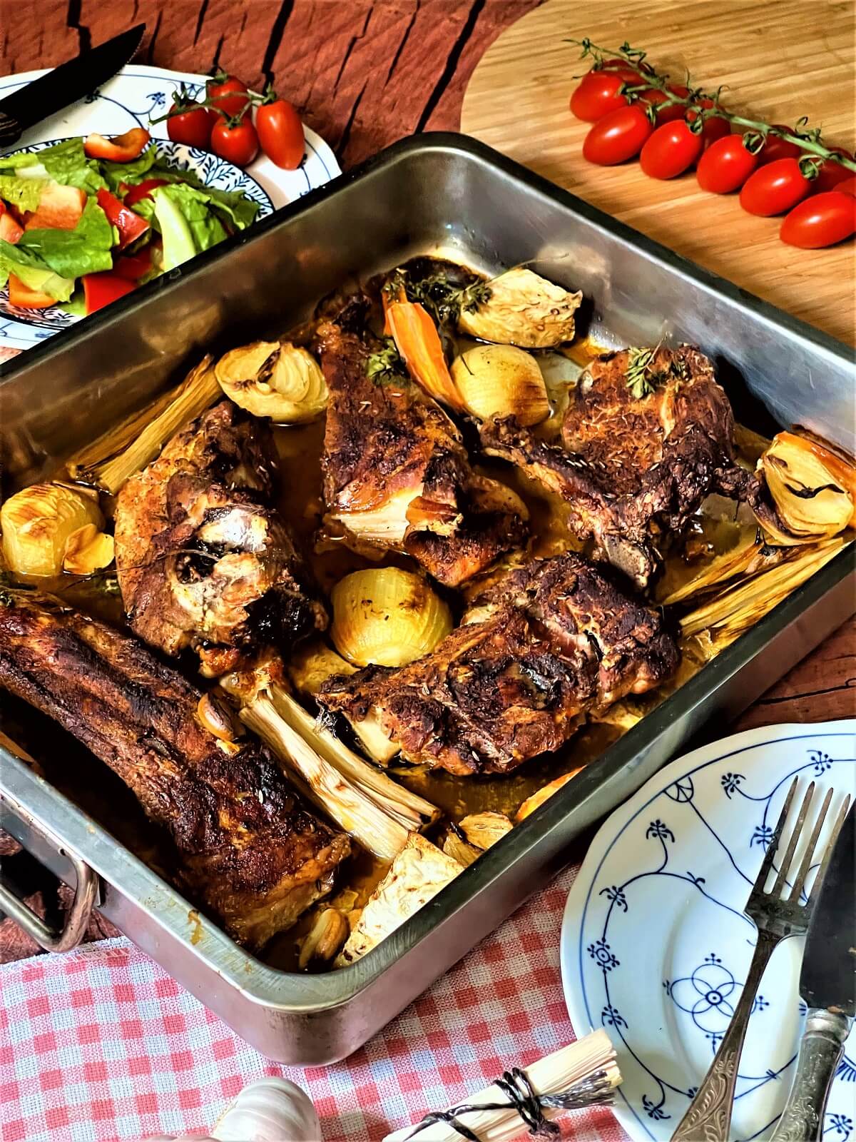knochen braten rezept