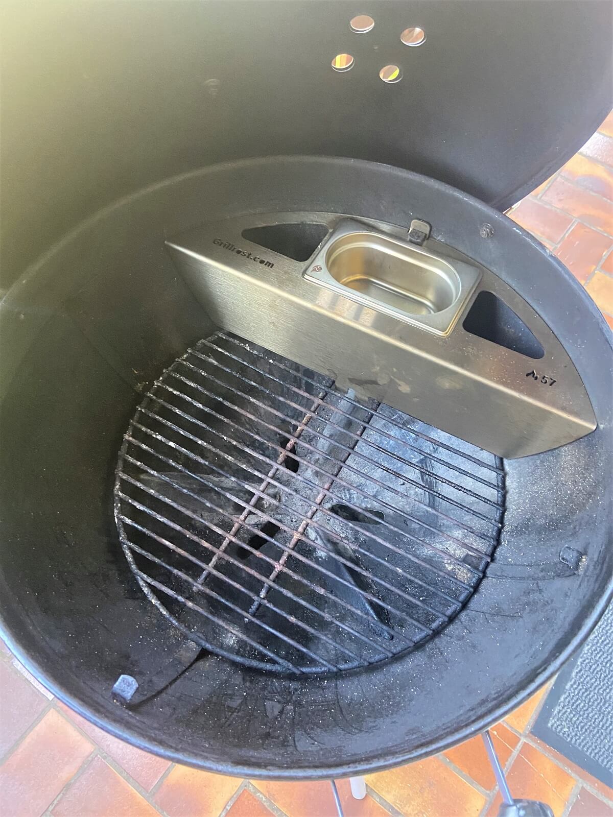 kugelsmoker im kugelgrill