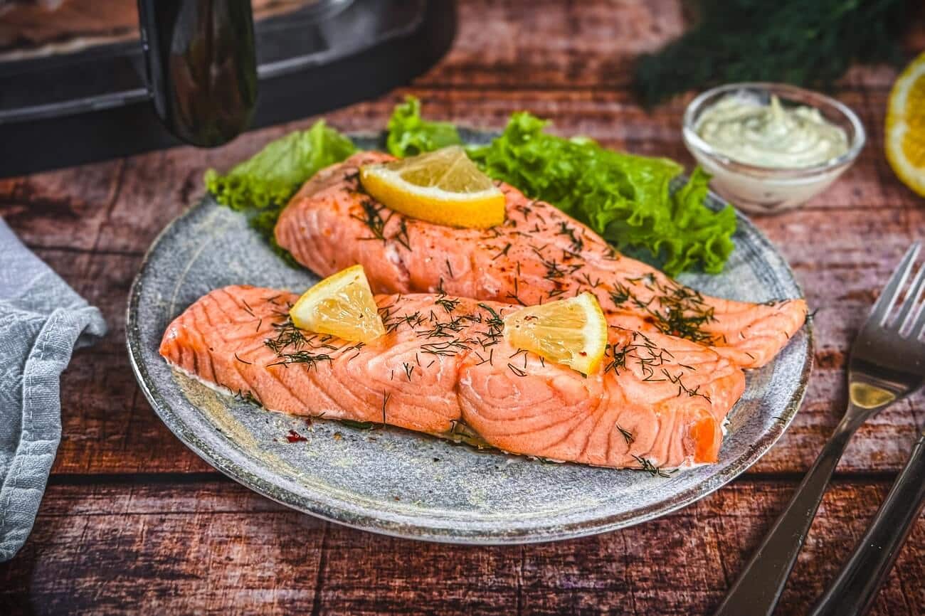 Lachs im Airfryer | saftig und zart