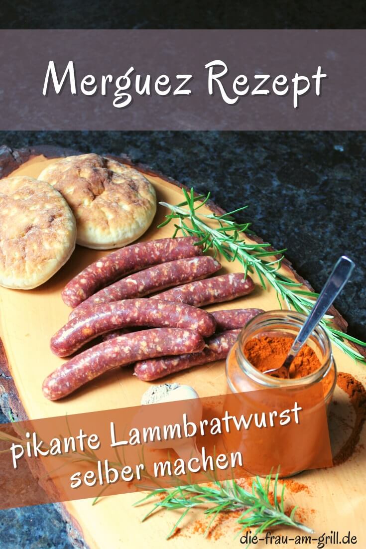 lammbratwurst selber machen - pin