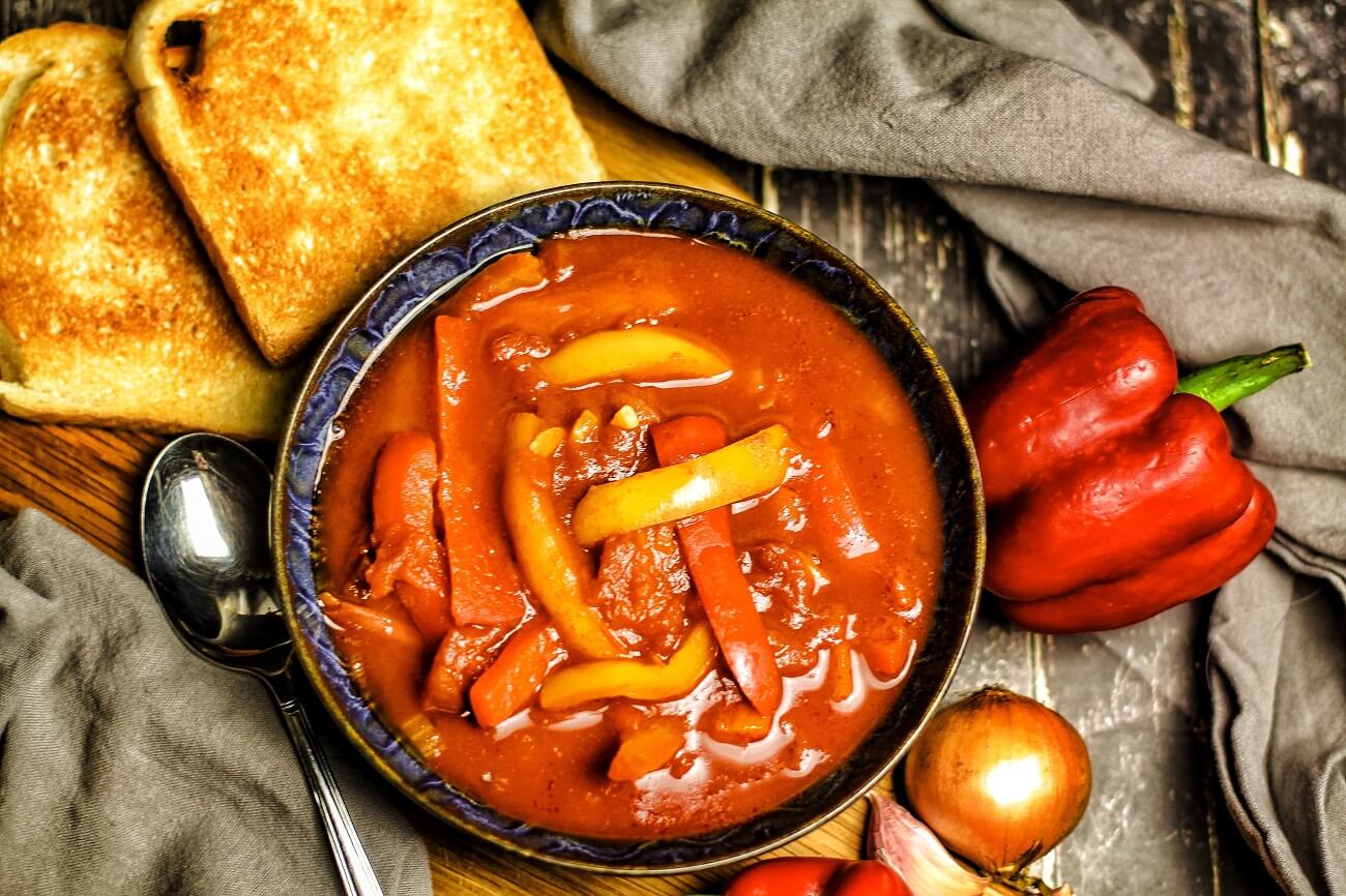 Letscho | ungarisches Paprikagemüse