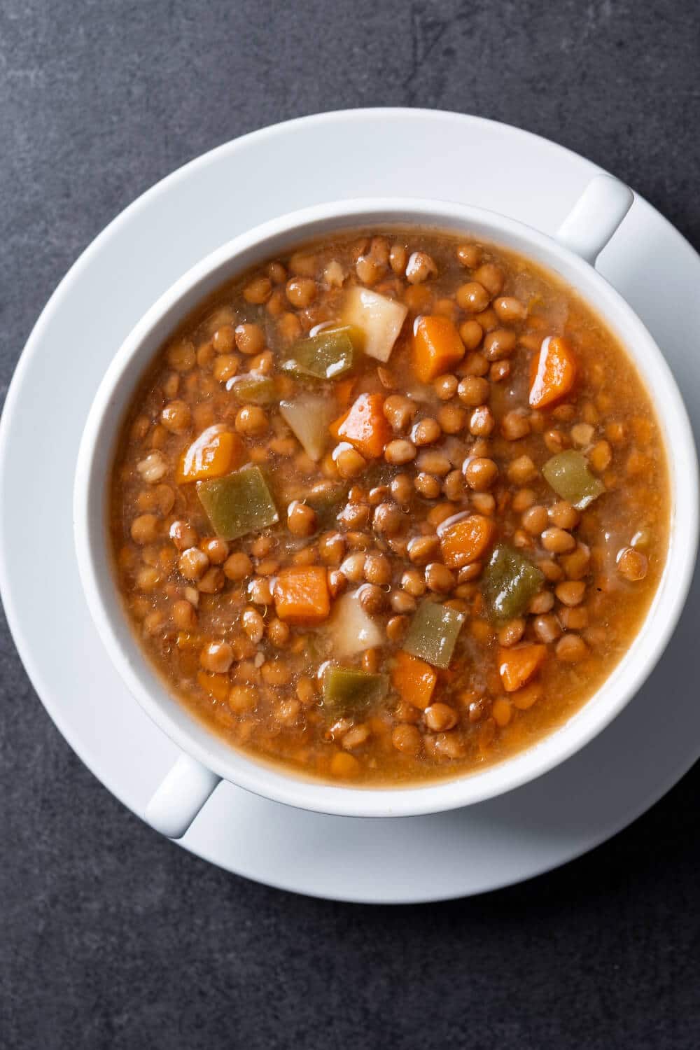 linsen in suppe