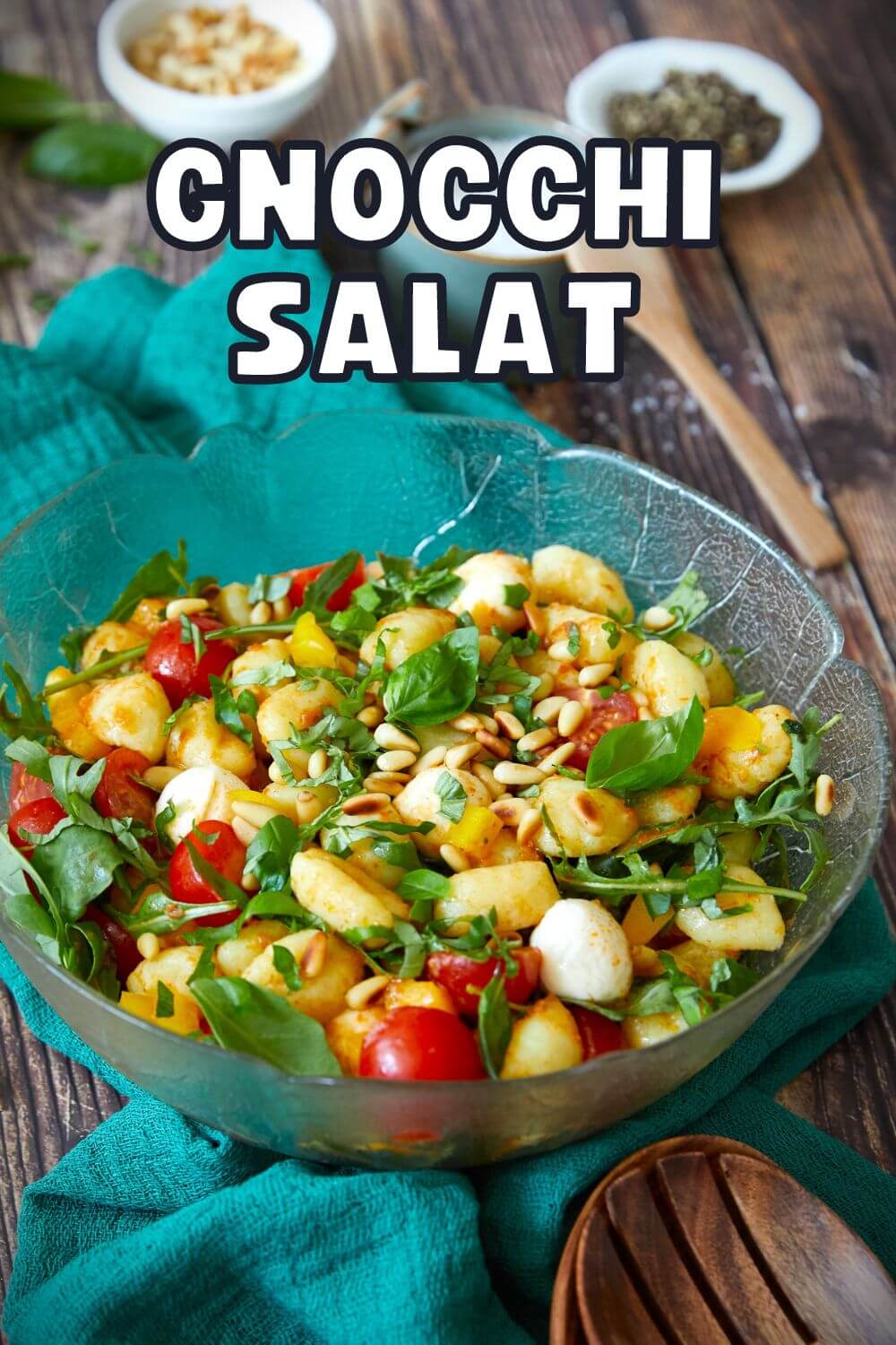 mediterraner gnocchi salat