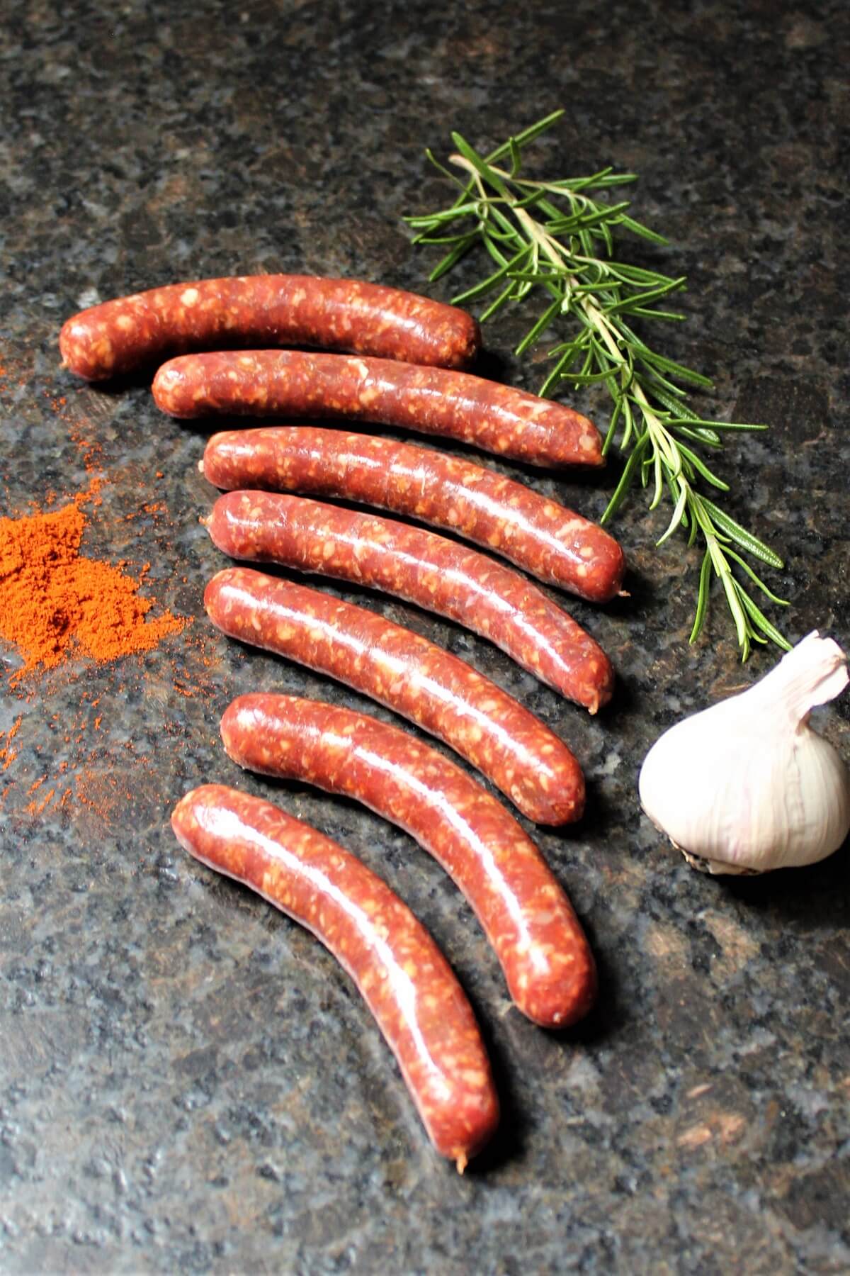 merguez selber machen - die frau am grill