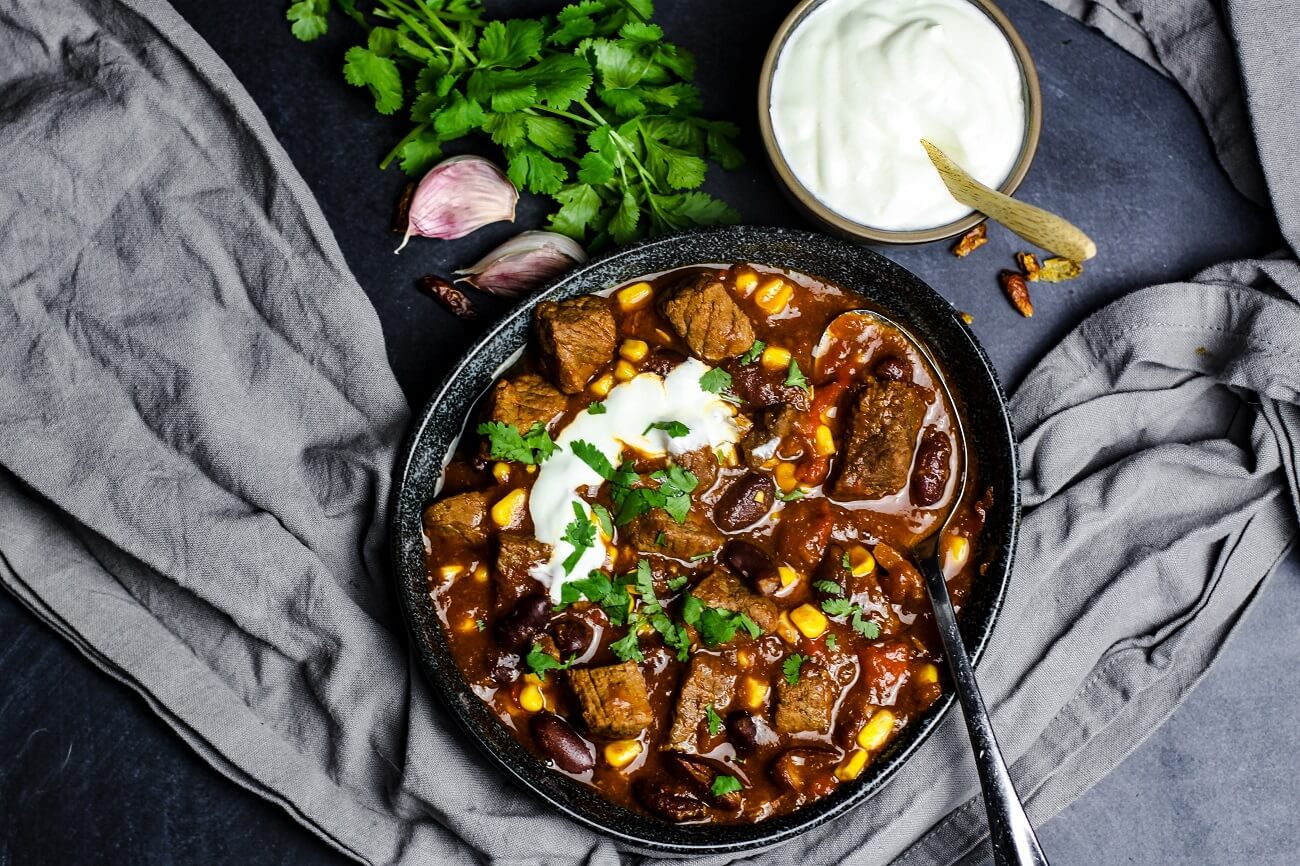 Mexikanischer Bohneneintopf | Mix aus Chili & Gulasch