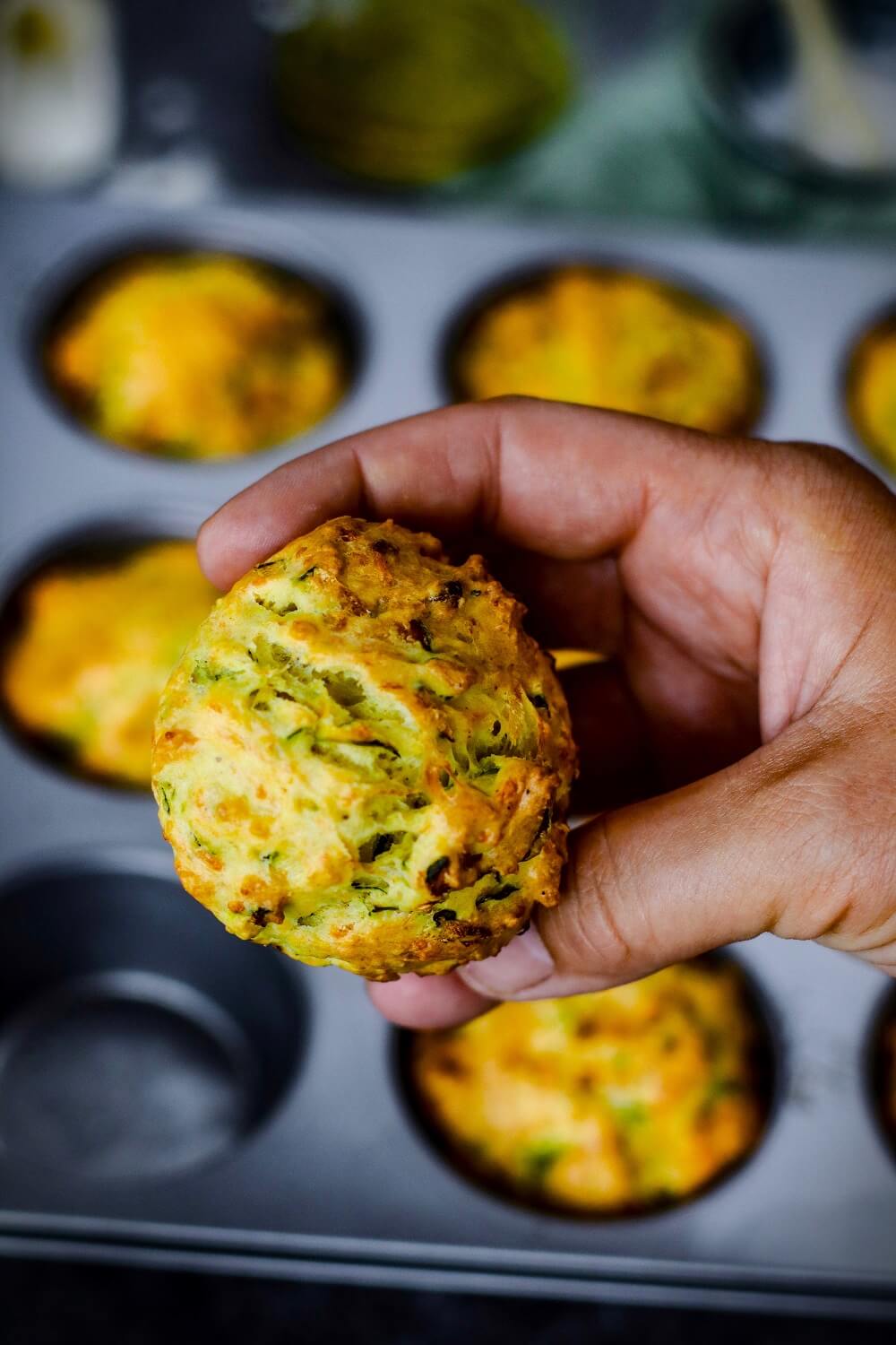 muffins mit zucchini