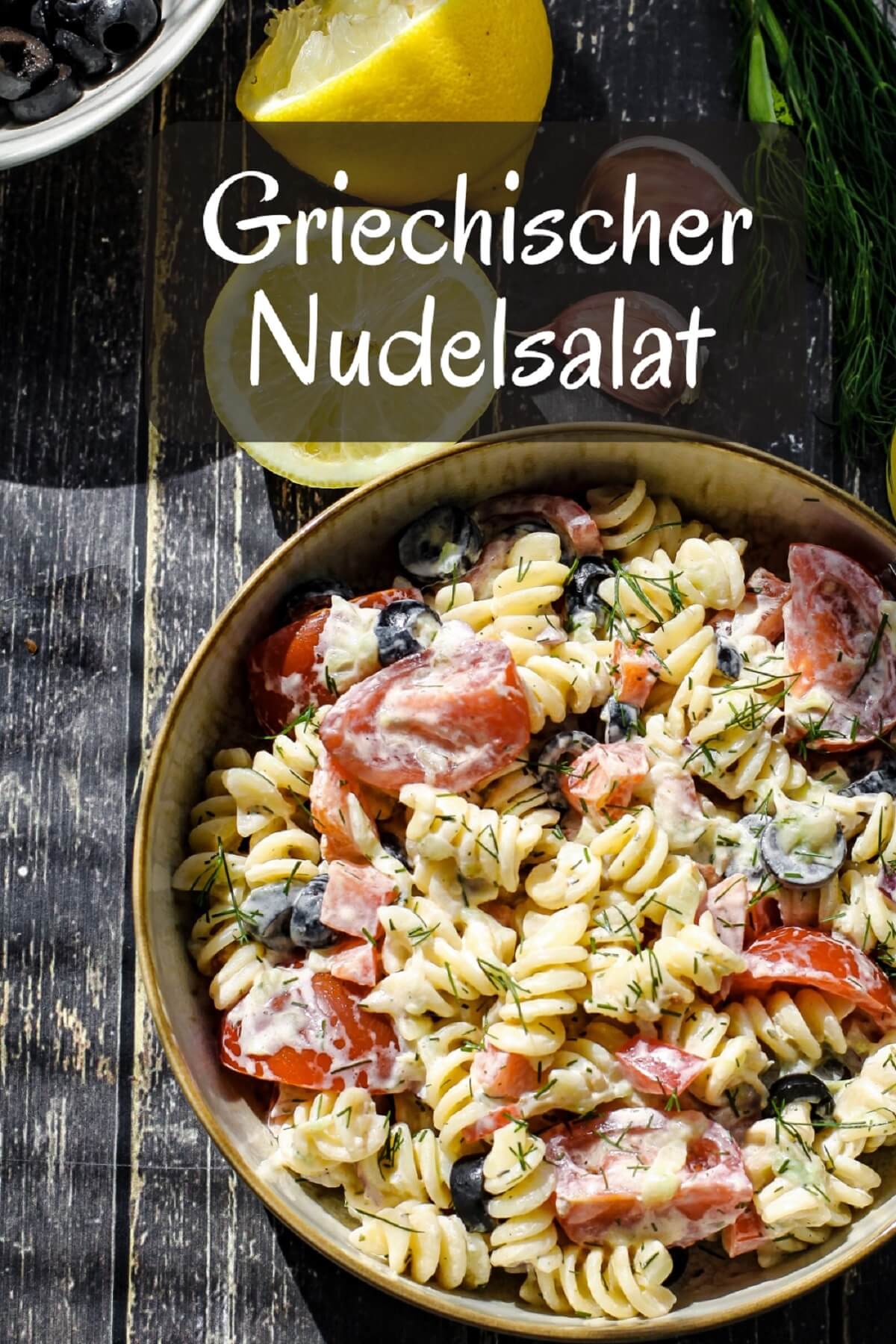 nudelsalat griechische art