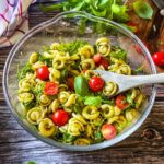 nudelsalat mit pesto