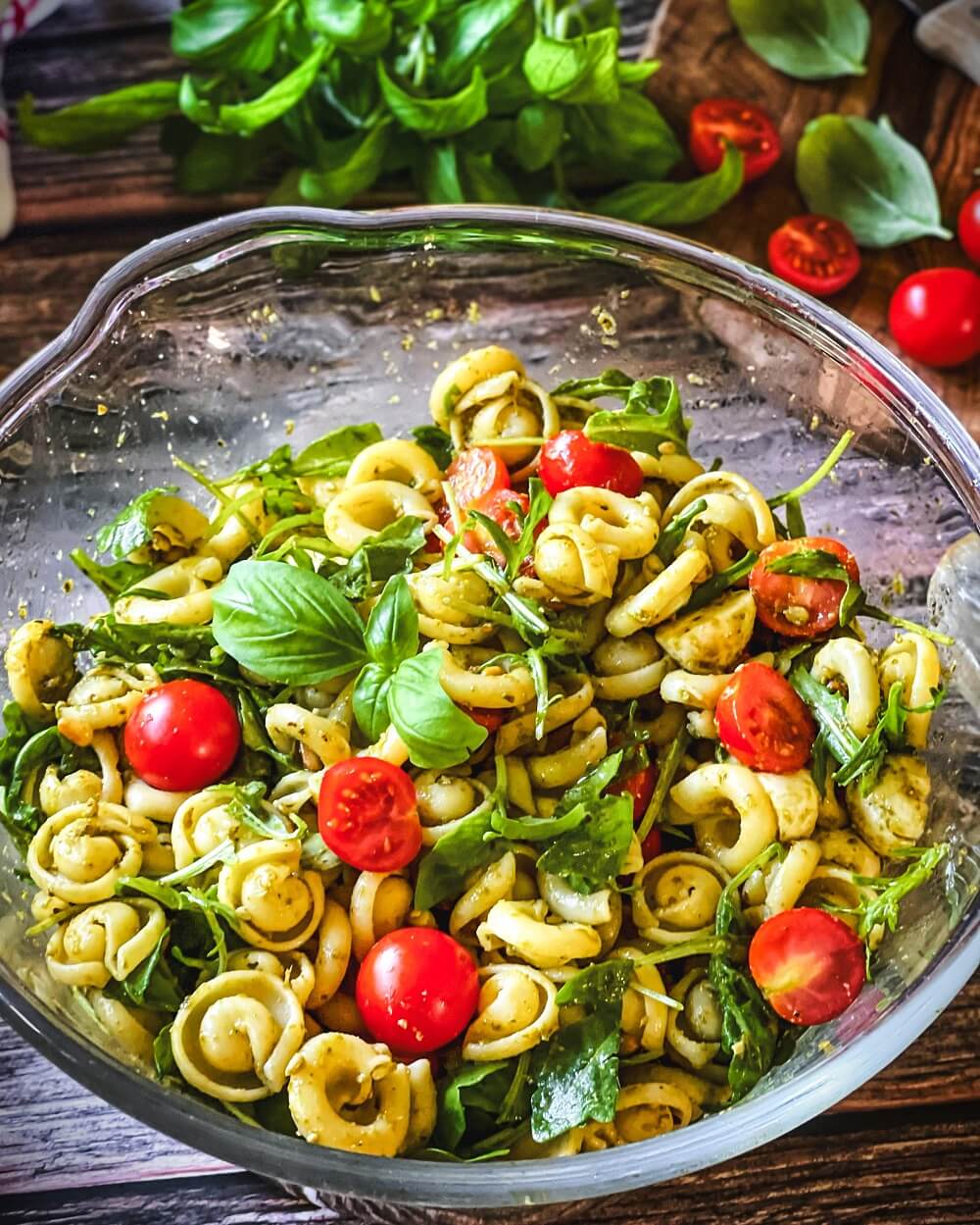 nudelsalat pesto