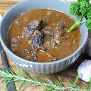 ochsenschwanz suppe rezept - die frau am grill
